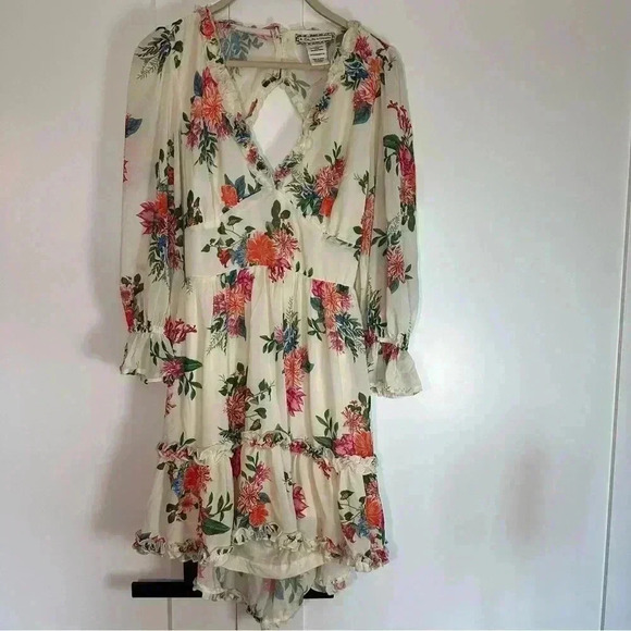 Flying Tomato Dresses & Skirts - Flying Tomato Floral Dress with Ruffle Details